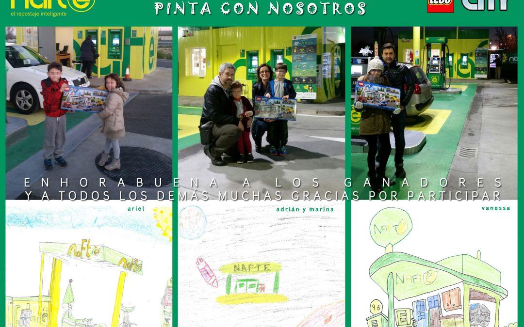 GANADORES DEL CONCURSO «PINTA CON NOSOTROS»