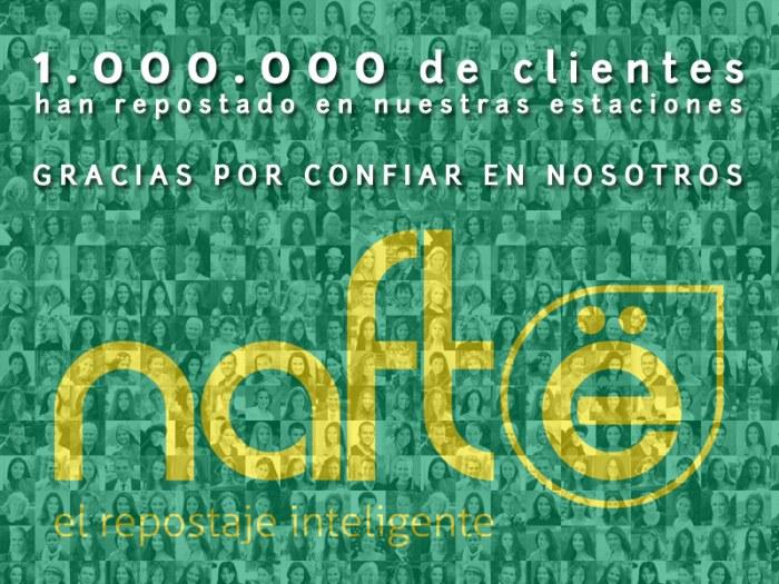 1 MILLÓN DE REPOSTAJES. ¡¡ GRACIAS ZARAGOZA !!